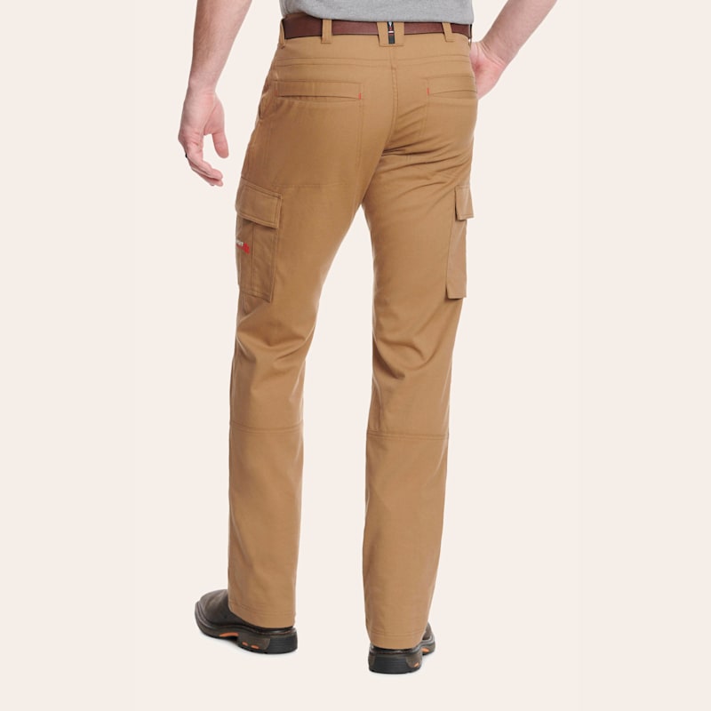 Ariat Men's FR M7 Caramel Khaki Duralight Twill Straight Leg