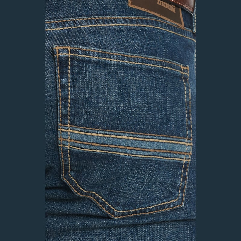 Ariat Men's Tucker Quest M7 Dark Wash Slim Straight Leg Jeans