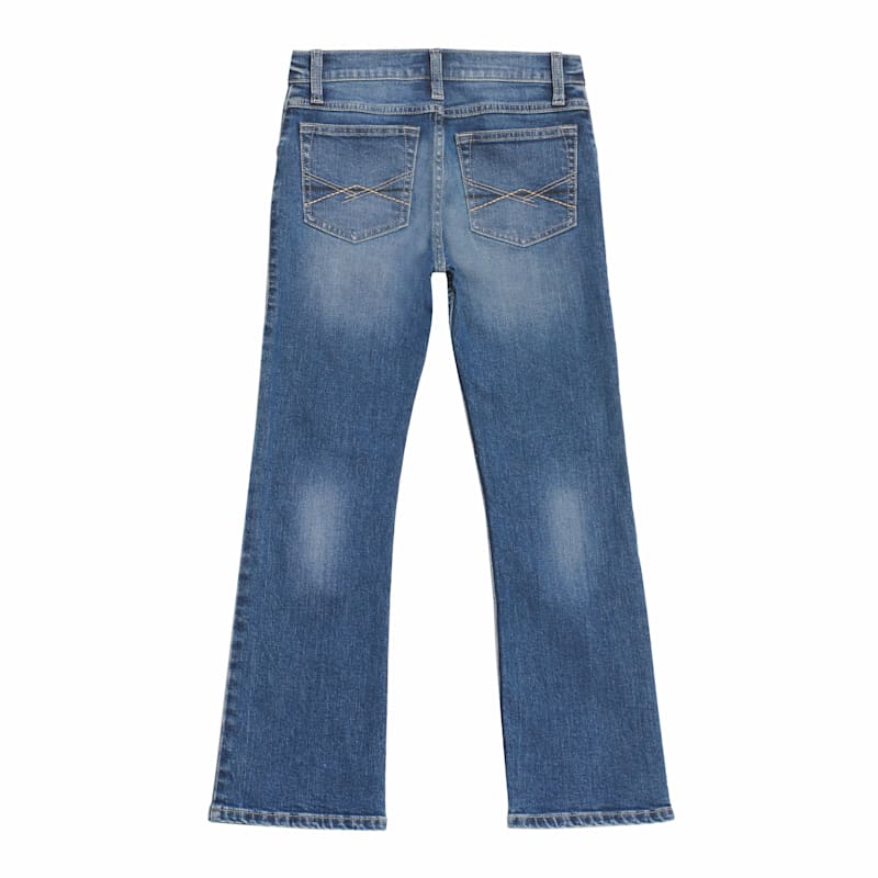 Wrangler 20X Boys' 42BWX Sorrel Medium Wash Slim Fit Stretch