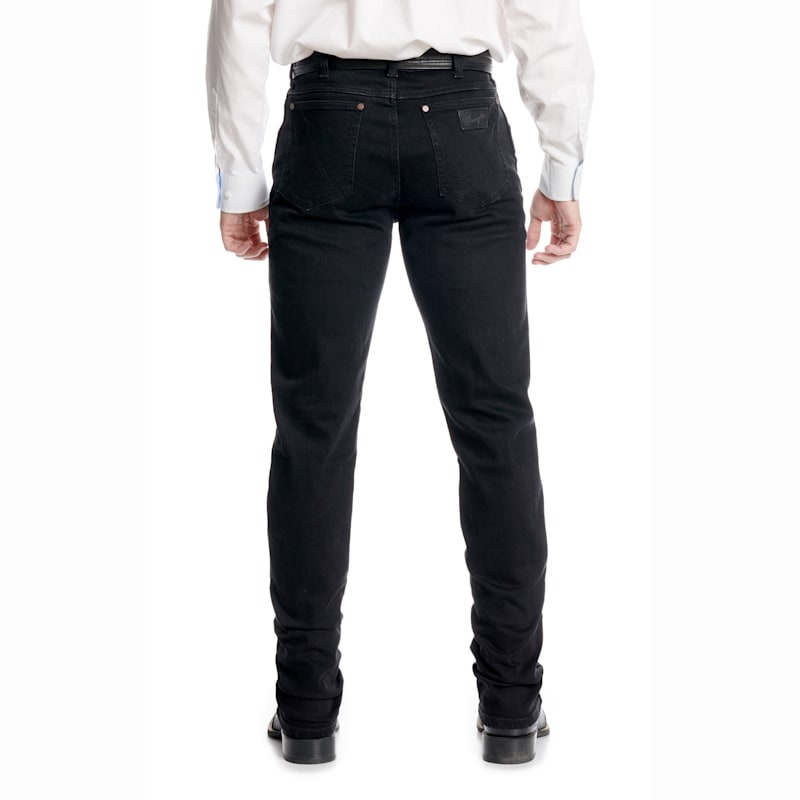 Wrangler Retro Men's 88 Blackwell Black Slim Straight Leg Jeans