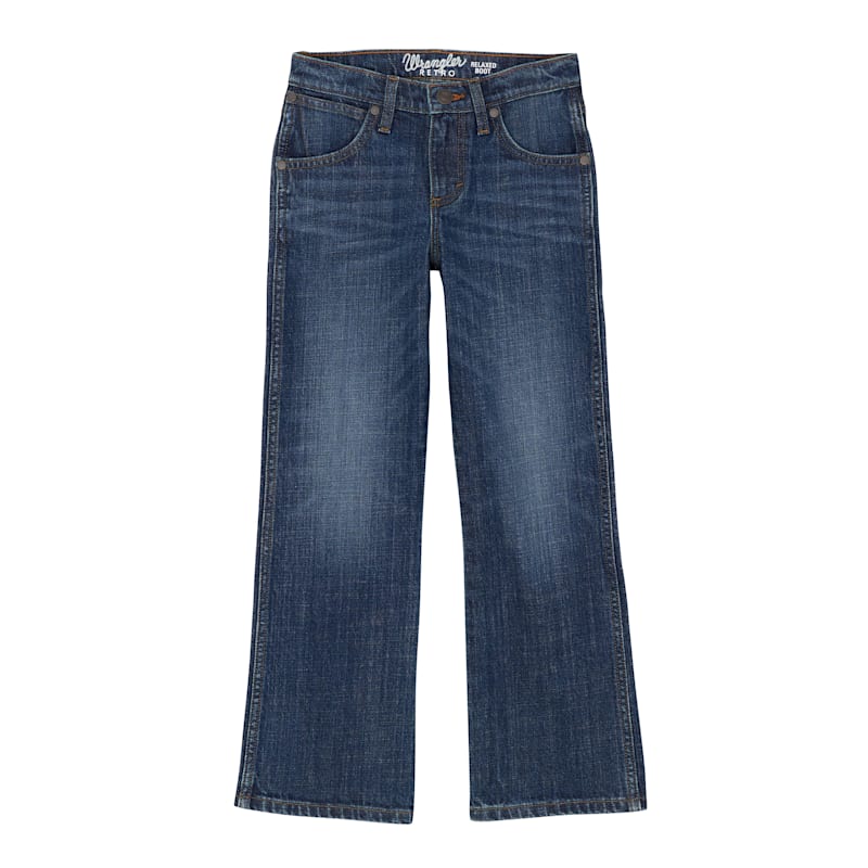 Wrangler Retro Boy's Jackson Hole Dark Wash Relax Fit