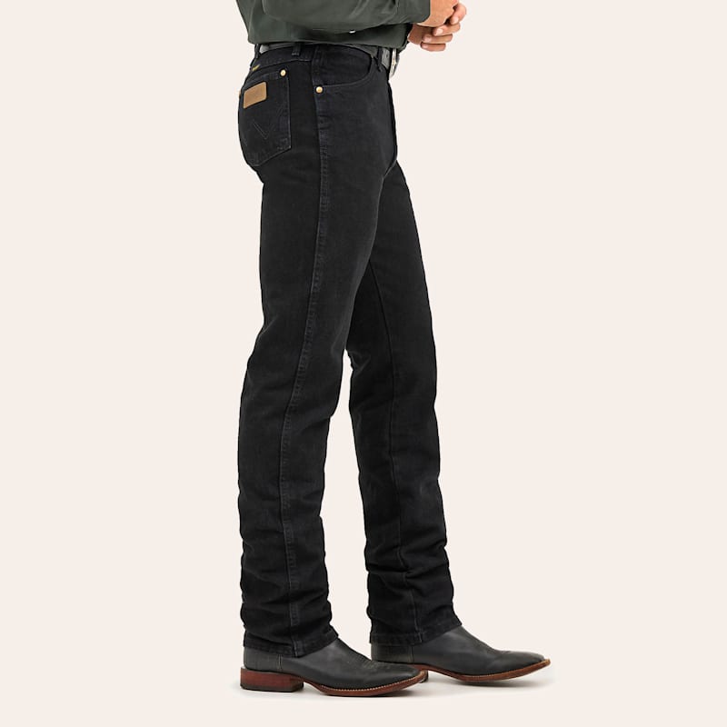 Wrangler Men's Cowboy Cut Shadow Black Original Fit Jean
