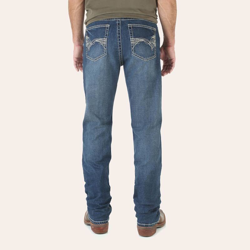 Wrangler 20X Men's No. 42 Vintage Midland Medium Wash Slim