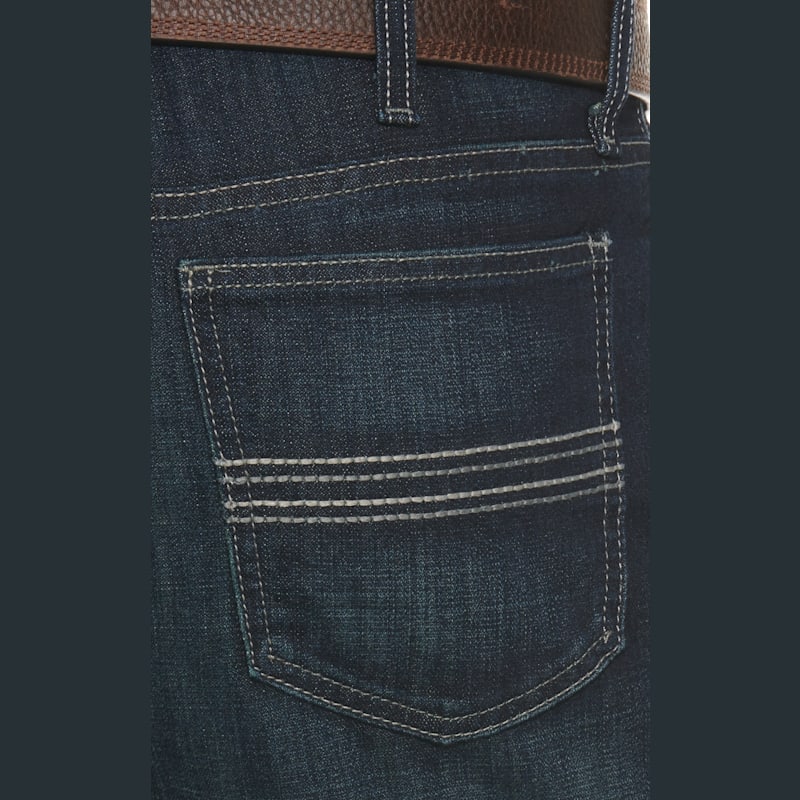 Cinch Men's Silver Label Dark Wash Performance Stretch Slim