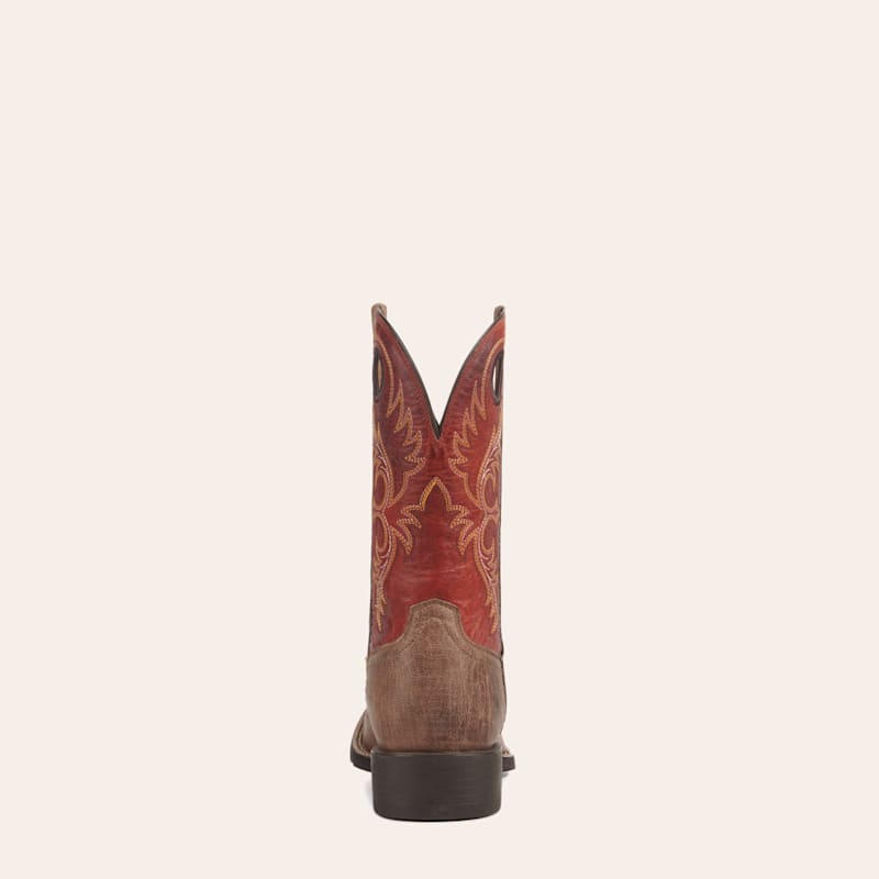 ARIAT レッド ウエスタンブーツ 10061249 Ariat Women's Cate Western Zippered Boot - Red