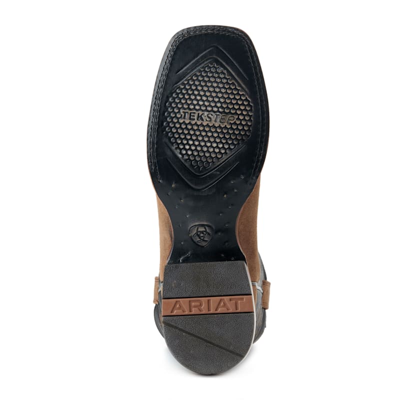 Ariat Men's Circuit Paxton Black and Brown Roughout Wide