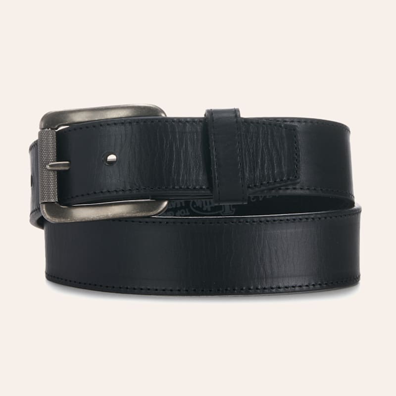 小物 MINEDENIM Leather Belt 36 Black MINEDENIM - Rusty Calf Leather Belt （BLK） / レザーベルト