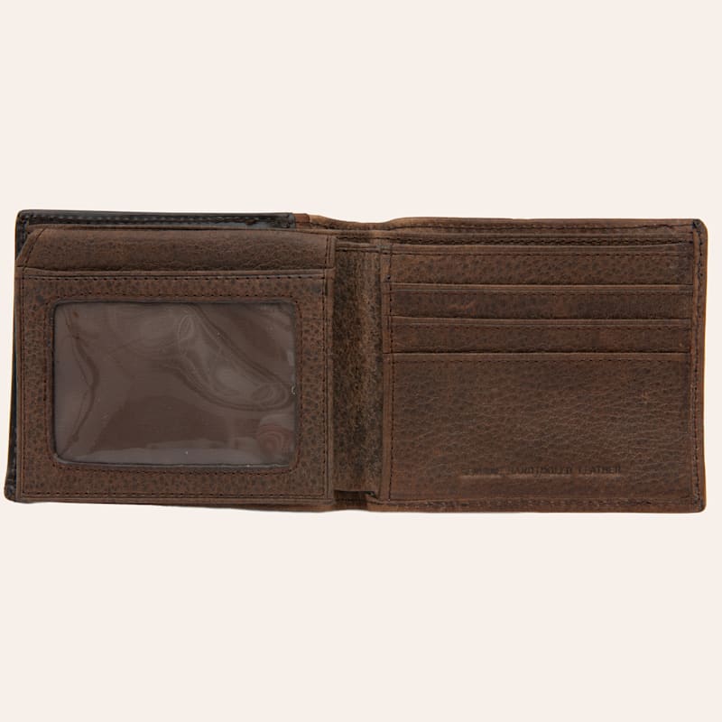 Ranger Belt Company Men's Distressed Brown with Dark Tooling