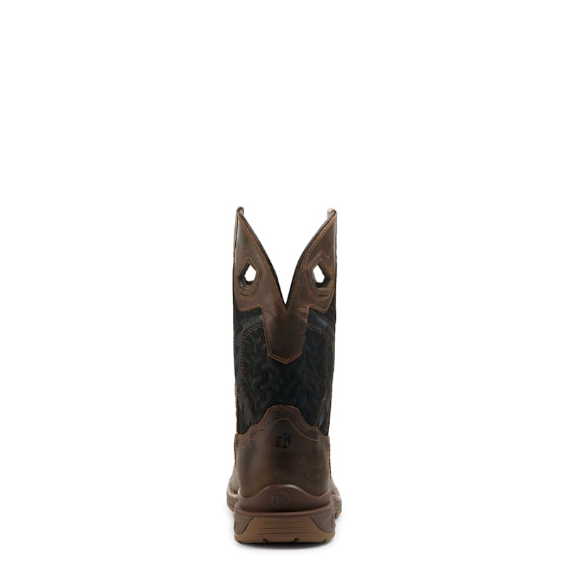 Double H Men's Phantom Rider Zenon Brown and Black