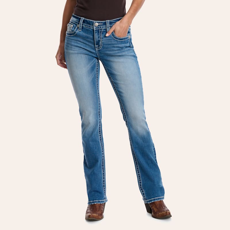 パンツ Slim boots cut washing jeans 0936gbh1__19213.1658245704.386