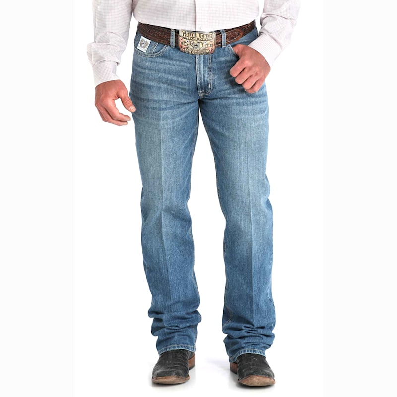 Cinch Men's White Label Medium Stonewash Relaxed Straight