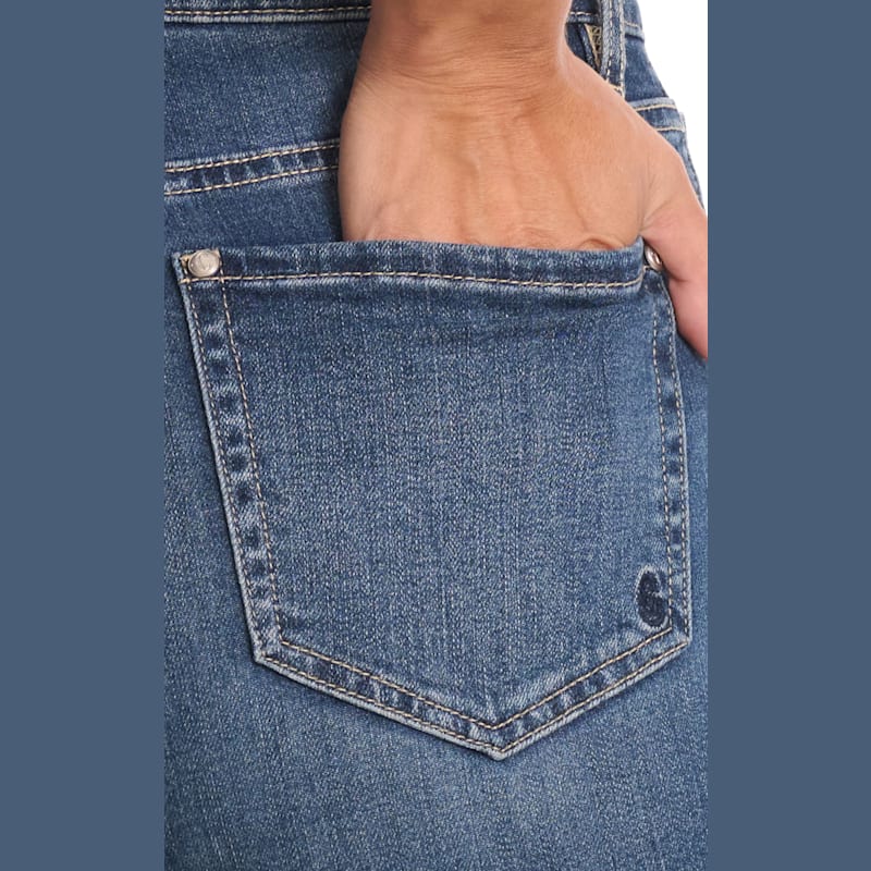 【WONDER WONDER】Dickina Side Contrast Wide Denim Pants 627803d4-c7e0-48ff-a289-