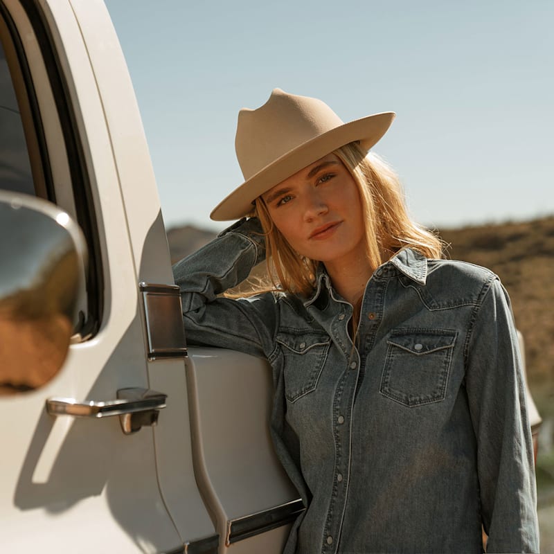 STETSON 40’s Openroad 7 1/4 グレイベージュ Pure Open Road | Stetson