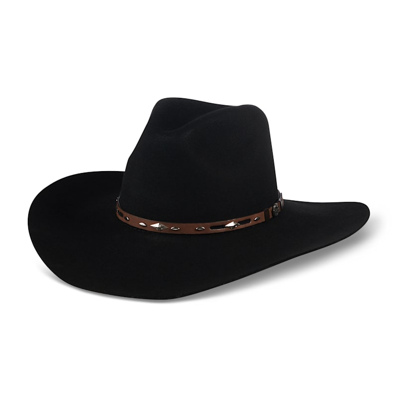 Cavender's Hat Collection 3X Tracker Black Premium Wool