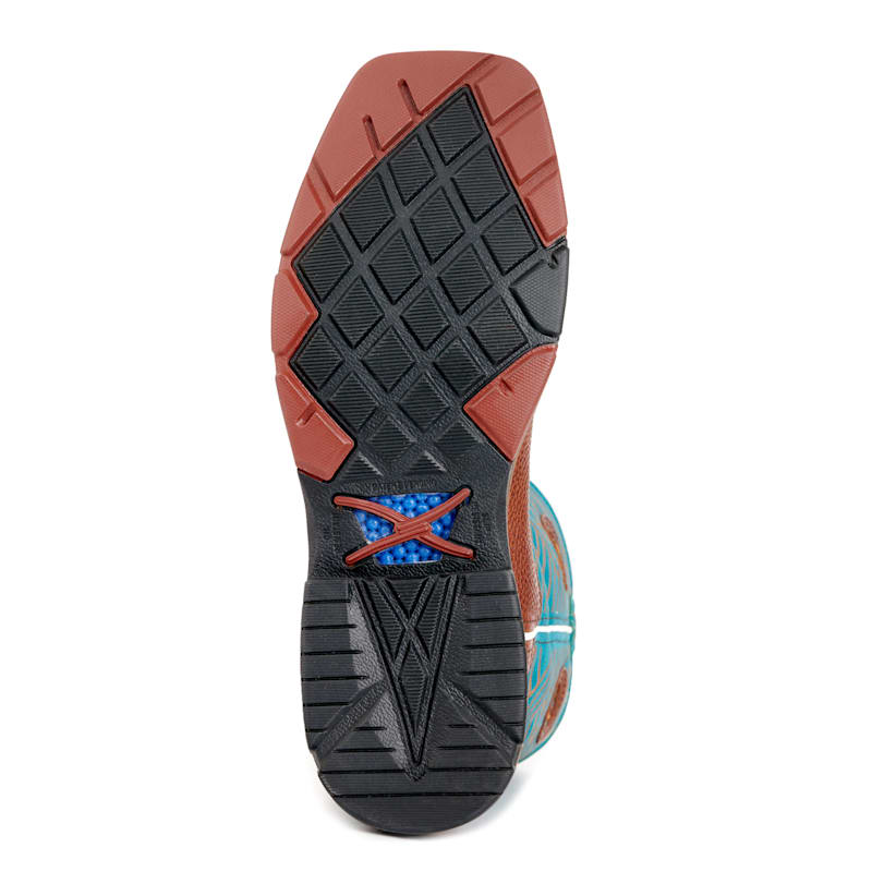 COBRA スノーボードブーツ BOA 29cm COBRA-TEX WORX Twisted X Men's Tango Tobacco and Turquoise CellStretch Wide