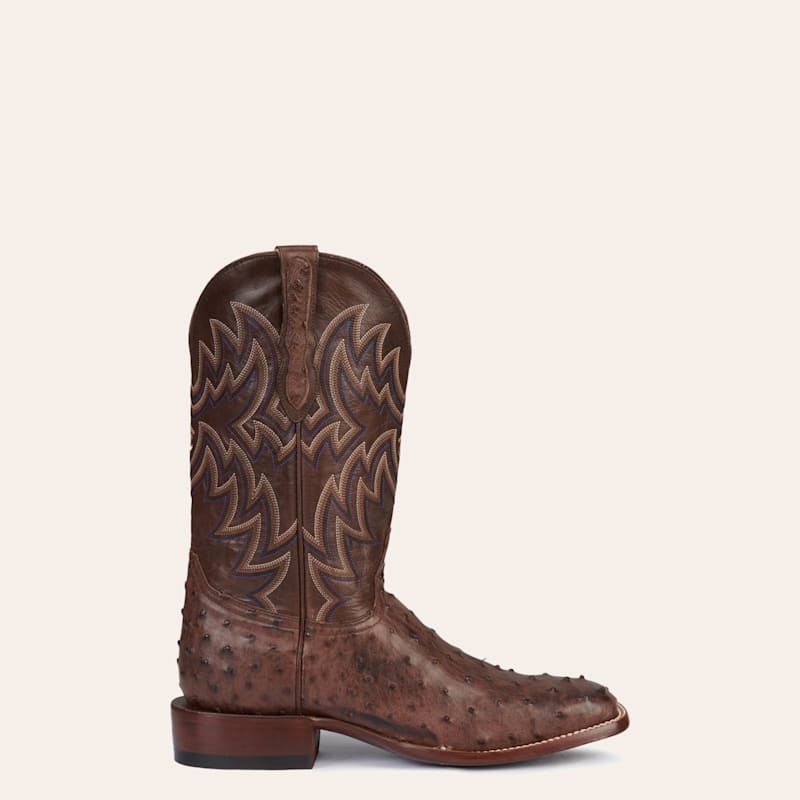 小物 traditionalwhetherwearFOLDINGBAMBOOMINI Cavender's Men's Tan Pirarucu & Honey Cowhide Wide Square